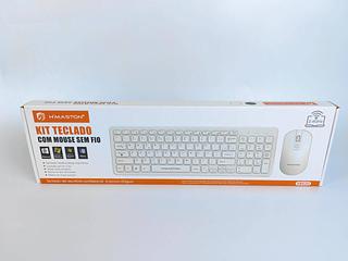KIT TECLADO COM MOUSE SEM FIO HMASTON