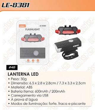 LANTERNA FAROL BICICLETA LELONG
