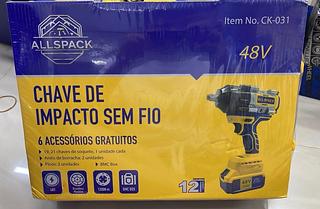 CHAVE DE IMPACTO SEM FIO 48V ALLSPACK
