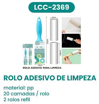 ROLO ADESIVO PARA LIMPEZA + 2 ROLOS EXTRA MADE BASICS