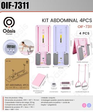 KIT ABDOMINAL 4PCS OASIS