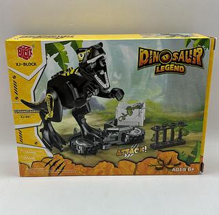BRINQUEDO PARA MONTAR DINOSAUR LEGEND JOIN THE BATTLE