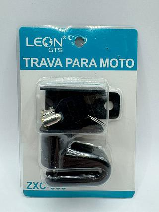 CADEADO COM TRAVA PARA MOTO LEON GTS