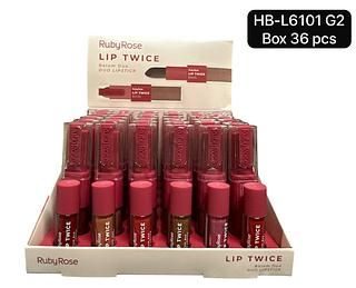 BATOM DUO 5.8G LIP TWICE LT120 RUBY ROSE