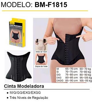 CINTA MODELADORA ELASTICA E CONFORTAVEL B-MAX
