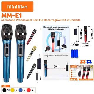 MICROFONE DINAMICO PROFISSIONAL MINIMEN