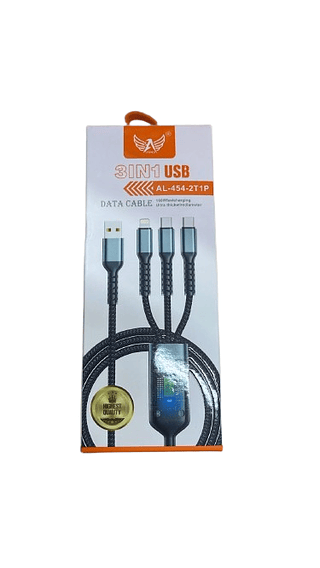 CABO DE DADOS 3IN1 USB ALTOMEX