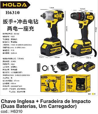 CHAVES ELETRICAS + FURADEIRA ELETRICA HOLDA