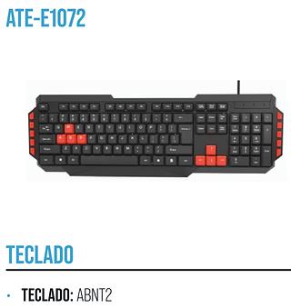 TECLADO MULTIMIDIA COM FIO IMPERMEAVEL AITEK