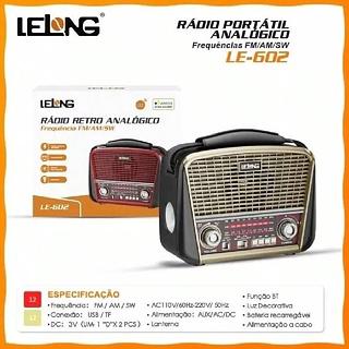 RADIO PORTATIL FM/AM/SW LELONG