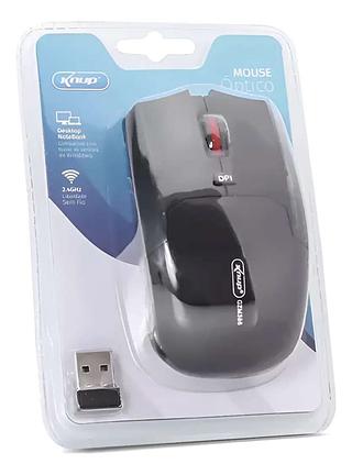 MOUSE OPTICO 2.4GHZ KNUP