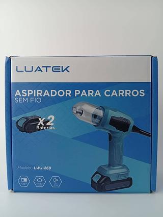 ASPIRADOR PARA CARROS SEM FIO LUATEK