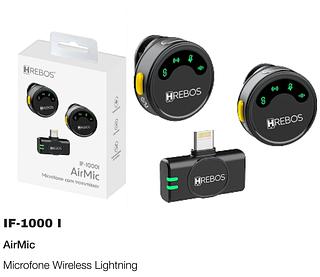 AIRMIC MICROFONE COM TRANSMISSOR HREBOS