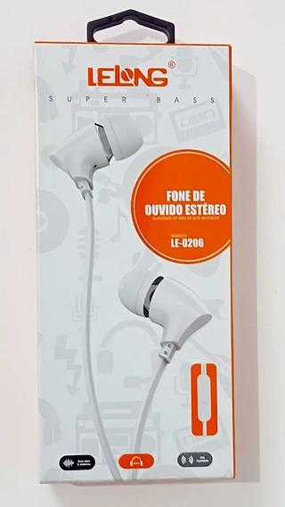 FONE DE OUVIDO SUPER BASS ESTEREO LELONG