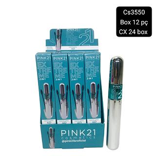 MASCARA PARA CILIOS EXTREME 2IN1 PINK21