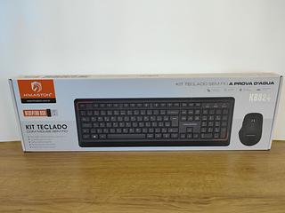 KIT DE TECLADO SEM FIO A PROVA D´AGUA H'MASTON