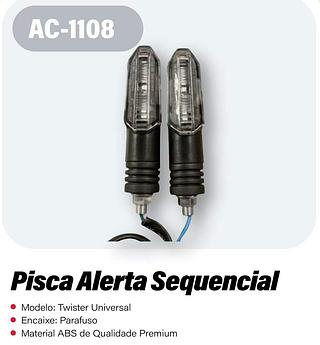PISCAS EM LED PISCA ALERTA SEQUENCIAL ATEC