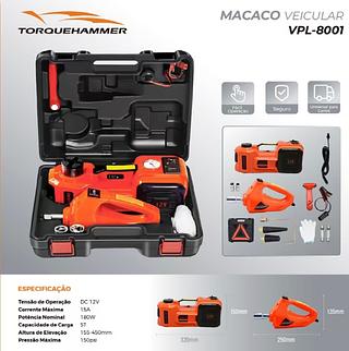 FERRAMENTA PARA REPARO DE CARROS 5EM1 TORQUEHAMMER