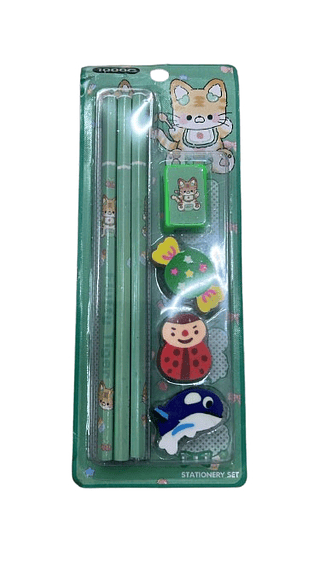 KIT DE LAPIS PARA ESCOOLA STATIONERY SET