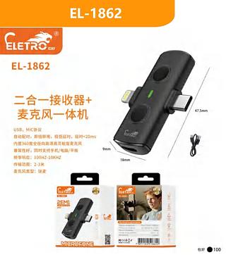 MICROFONE 2EM1 ENC 2.4G ELETRO