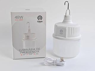 LUMINÁRIA DE EMERGÊNCIA 48W OÀSIS MARKET