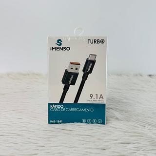 CABO DE CARREGAMENTO 9.1A USB-A PARA TIPO-C IMENSO