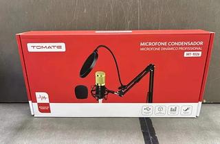 MICROFONE CONDENSADOR DINAMICO PROFISSIONAL TOMATE