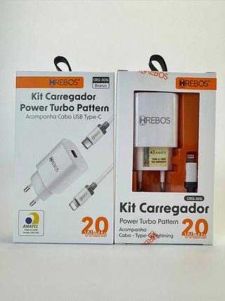 KIT CARREGADOR POWER TURBO PATTERN HREBOS