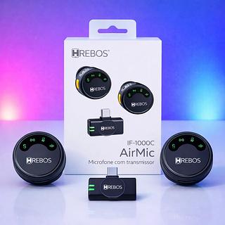 AIRMIC MICROFONE COM TRANSMISSOR HREBOS