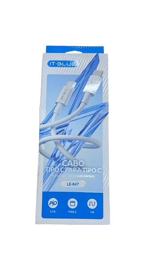 CABO TIPO-C PARA IOS 1M IT-BLUE