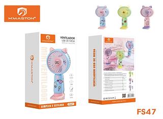 MINI VENTILADOR PORTATIL USB DE MESA HMASTON