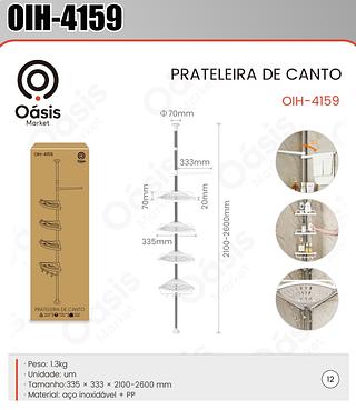 PRATELEIRA DE CANTO OÀSIS MARKET