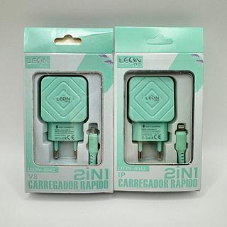 CARREGADOR RAPIDO 4.8A 2USB LEON GTS