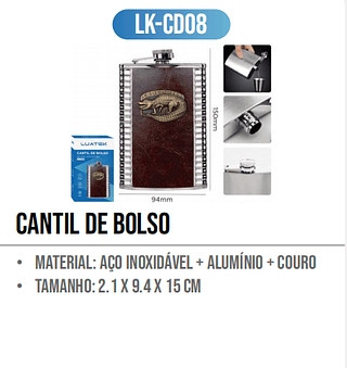 CANTIL DE BOLSO LUATEK