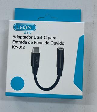 ADAPTADOR USB-C PARA ENTRADA DE FONE DE OUVIDO