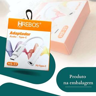 ADAPTADOR AUDIO TYPE-C P2-TYPE-C HREBOS