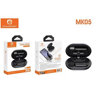 MICROFONE DUPLO DE LAPELA PARA IPHONE HMASTON