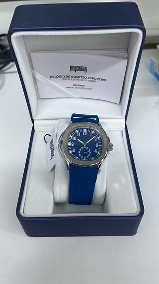 RELOGIO DE QUARTZO ESPORTIVO COM PULSEIRA DE SILICONE REVENGER