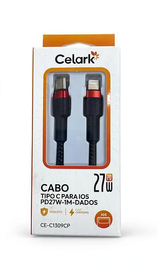 CABO TIPO C PARA IOS PD27W-1M-DADOS CELARK