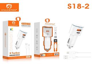 FONTE VEICULAR PARA CARREGAR 48W PD +USB HMASTON