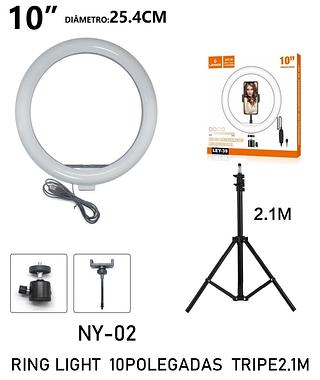 RING LIGHT 10 POLEGADAS 25CM LINHA PREMIUM