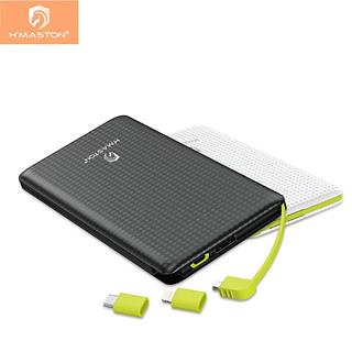 POWER BANK PORTATIL 5000MAH 3 CONECTORES H'MASTON PRO