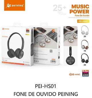 FONE DE OUVIDO MUSIC POWER 25+ ON-EAR PEINING