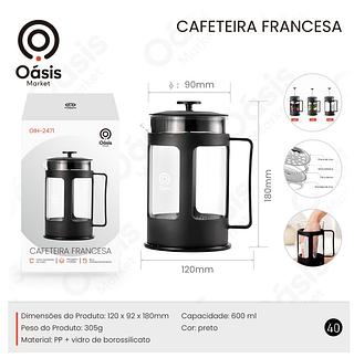 CAFETEIRA FRANCESA OASIS MARKET