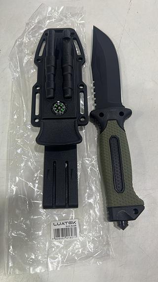 FACA TATICA DE COMBATE LUATEK (27CM)