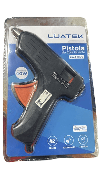 PISTOLA DE COLA QUENTE 40W LUATEK