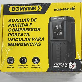AUXILIAR DE PARTIDA E COMPRESSOR PORTATIL BOMVINK