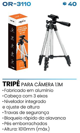 SUPORTE TRIPE SMARTPHONES&CAMERAS OBERON