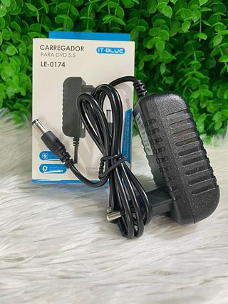 CARREGADOR PARA DVD 5.5 12V IT-BLUE