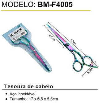 TESOURA DE CABELO BMAX